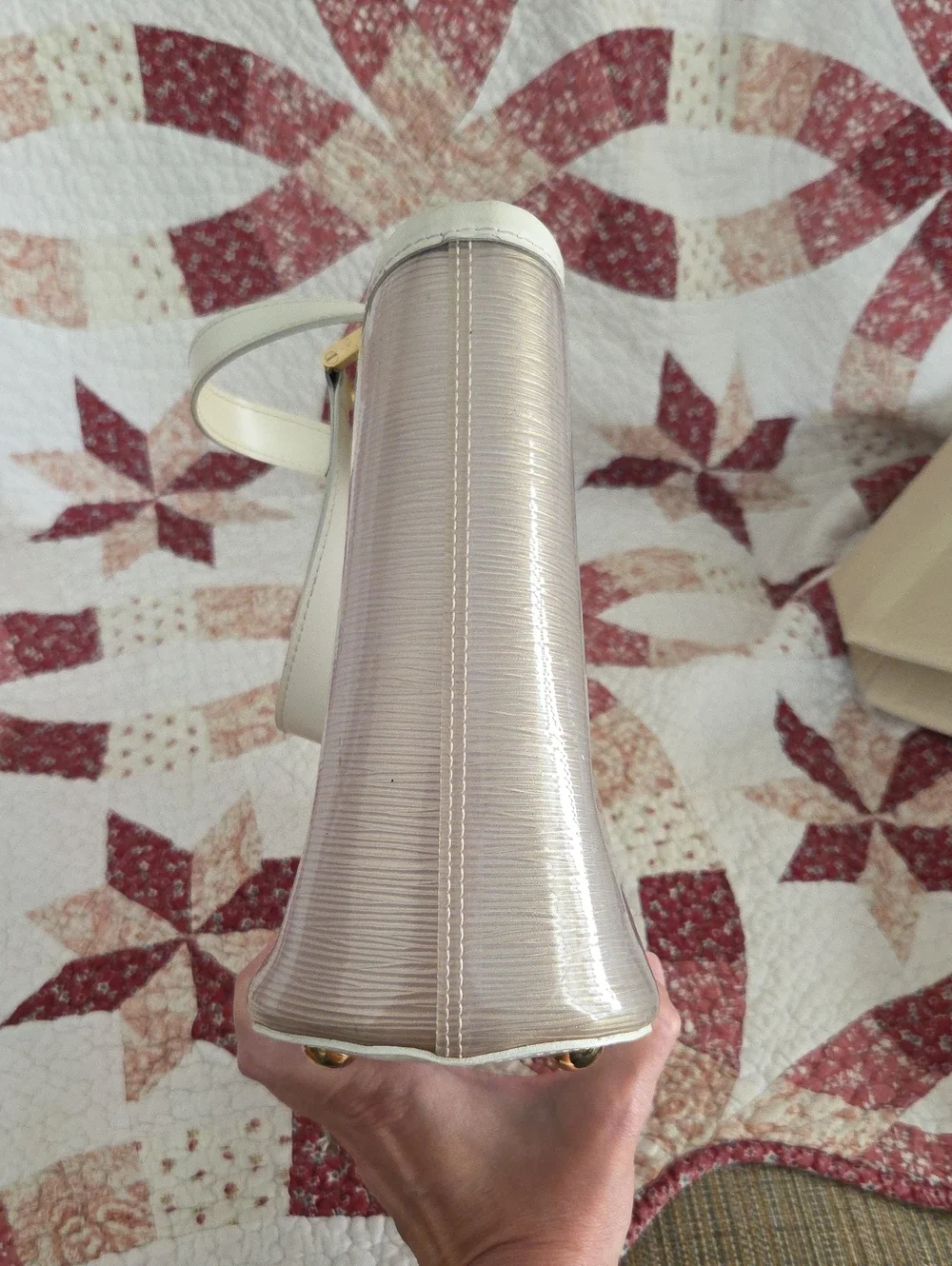 Louis Vuitton Epi Plage Lagoon Bay Clear Rare w/ unbranded insert organizer
